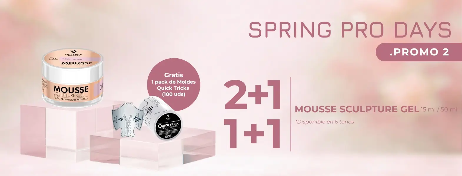 promo abril mousse sculpture gel
